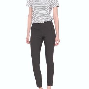 NWT Banana Republic Devon Charcoal Gray Slim Pants